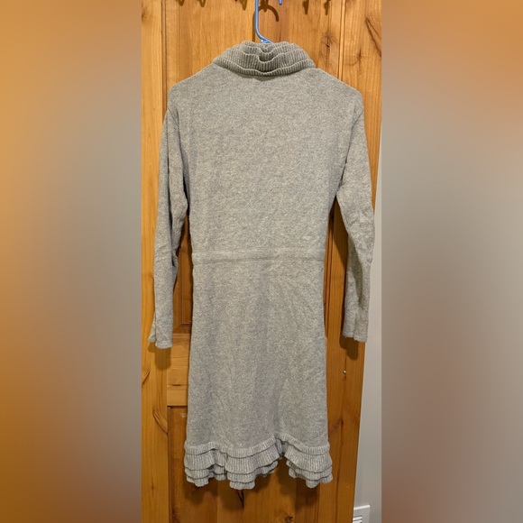 Gray Ruffled Robert Kitchen Sweater - Picture 2 of 3